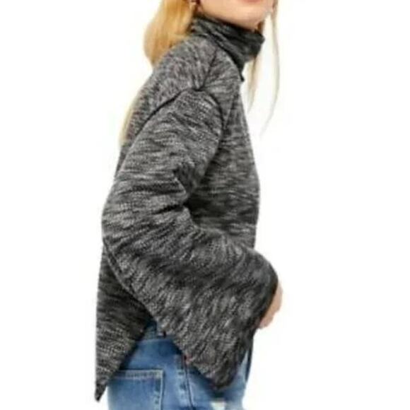 Free People Sunny Days Night Star Combo Turtleneck Sweater XS - Picture 3 of 3